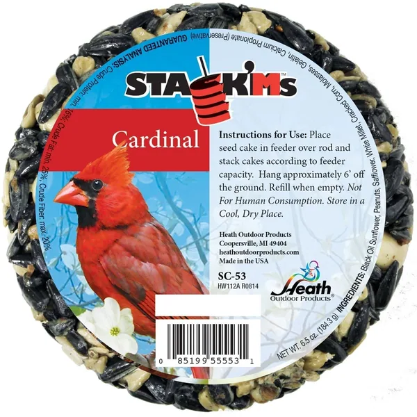 Heath Stack'm Seed Cake Cardinal