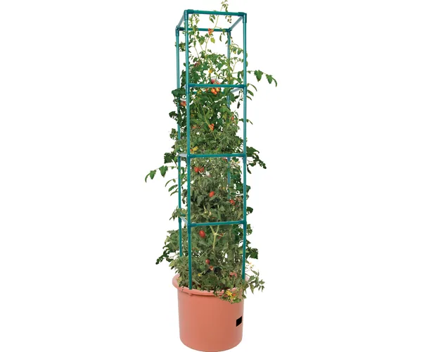 Heavy Duty Self-Watering Tomato Barrel w/Tower Support
