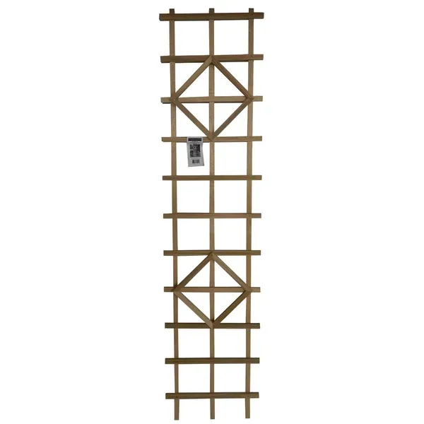 Heritage Wood 18"x72" Diamond Ladder Trellis - Image 2