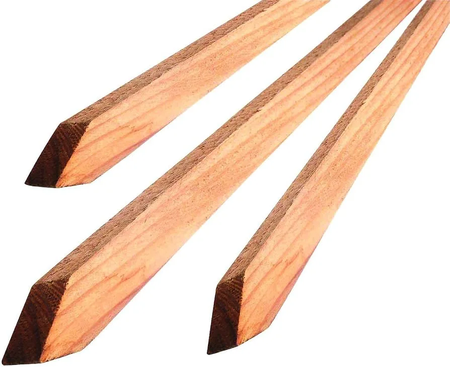 Heritage Wood 1x1x6 Hardwood Stake - Image 2