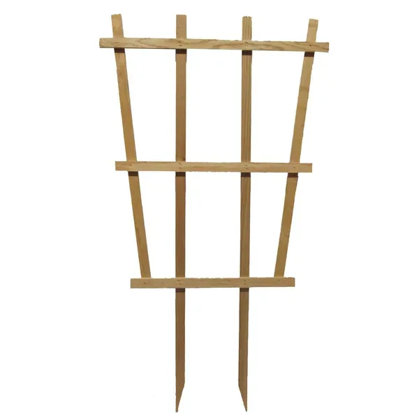 Heritage Wood 20"x14"x3' Double Stake Espalier - Image 2