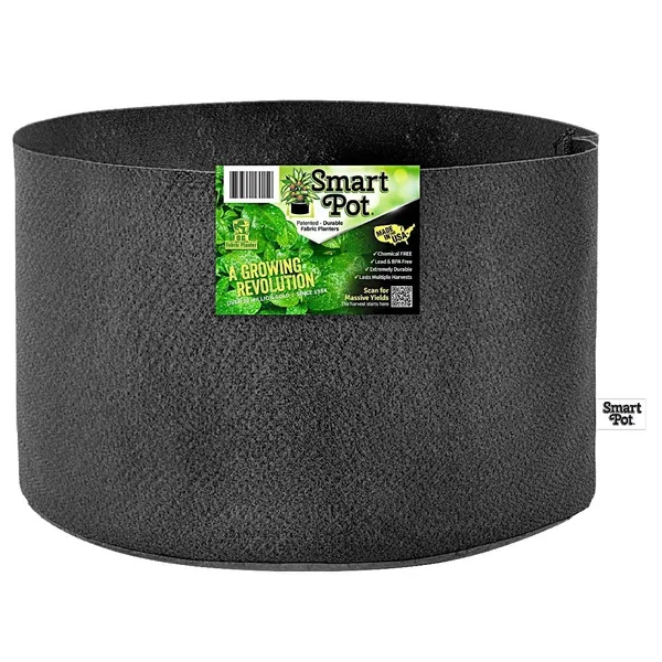 High Caliper Growing Smart Pot 10gal Pepper & Veggie Black Grower With Display Box