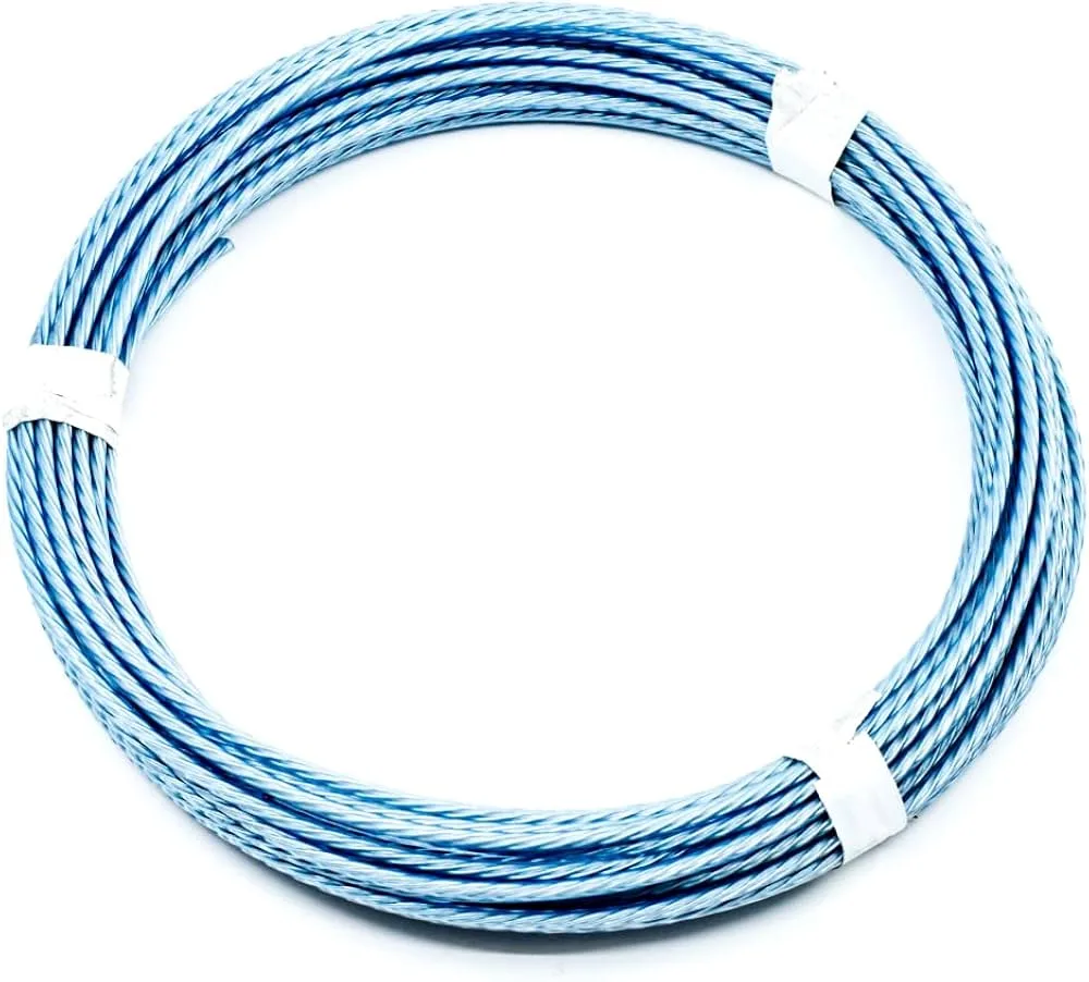 Hillman 50' 19ga 4 strand Galvanized Blue Coated - Image 2