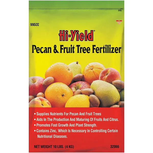 HiYield 10 lbs Pecan Fruit Tree Fertilizer 12-4-4