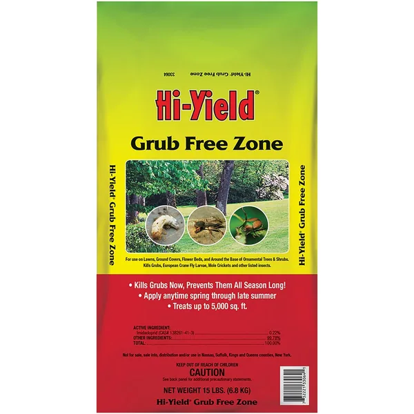 HiYield 15 lbs Grub Free Zone Granules 0.2% Imidacloprid