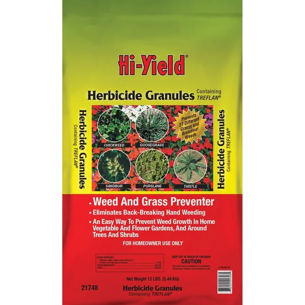HiYield 15 lbs Herbicide Granules Weed & Grass Preventer