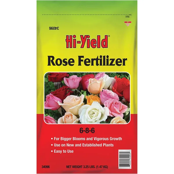 HiYield 3.25 lbs Rose Fertilizer 6-8-6