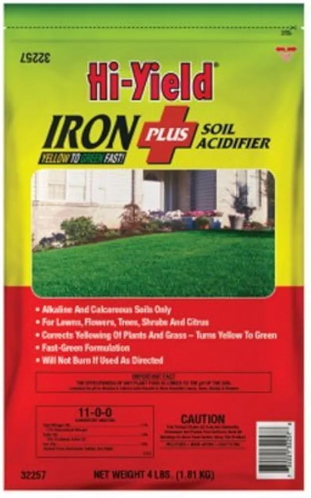 HiYield 4 lbs Iron Plus Soil Acidifier 11-0-0 - Image 2