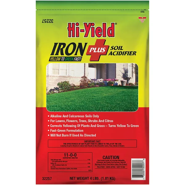 HiYield 4 lbs Iron Plus Soil Acidifier 11-0-0