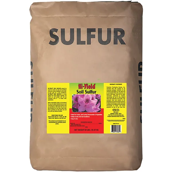 HiYield 50 lbs Soil Sulfur [Keyword: Sulphur]