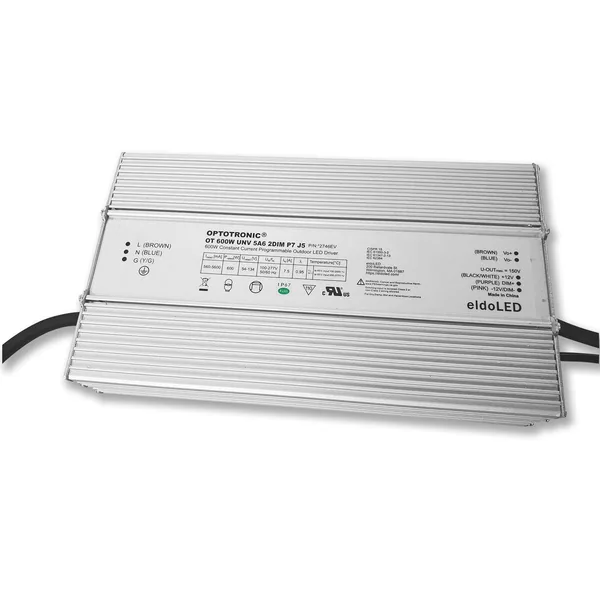 OPTOTRONIC® P7 Series LED Driver OT600/UNV/5A6/2DIM/A/P7 600W
