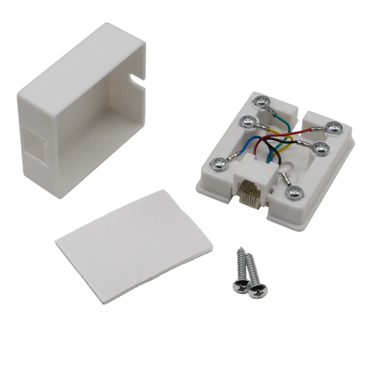 RJ12 Dual Surface Mount Jack - Image 2