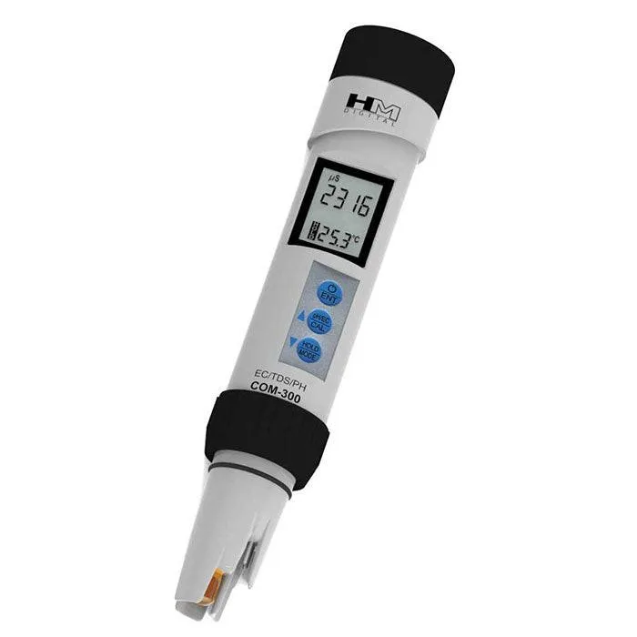 HM Digital Pro Series Dual Probe pH/TDS/EC/Temp meter - Combo Meters - Garden Meter & Monitor - Image 2