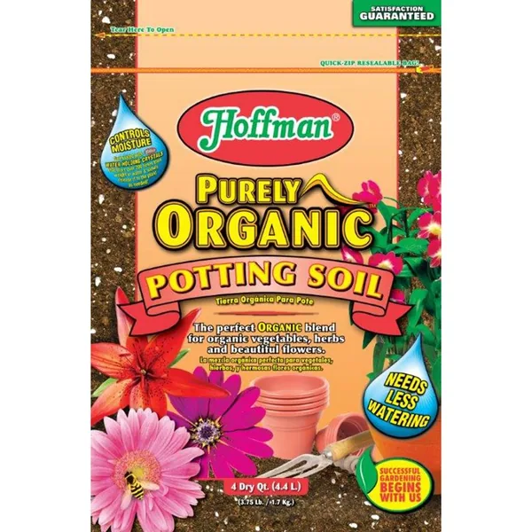 Hoffman 4QT All Purpose Purely Organic Potting Mix