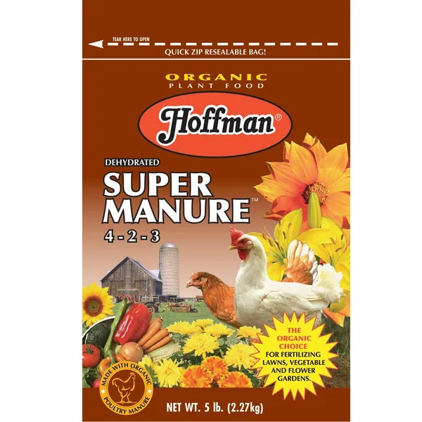 Hoffman 5 lbs Dehydrated Super Manure 4-2-3