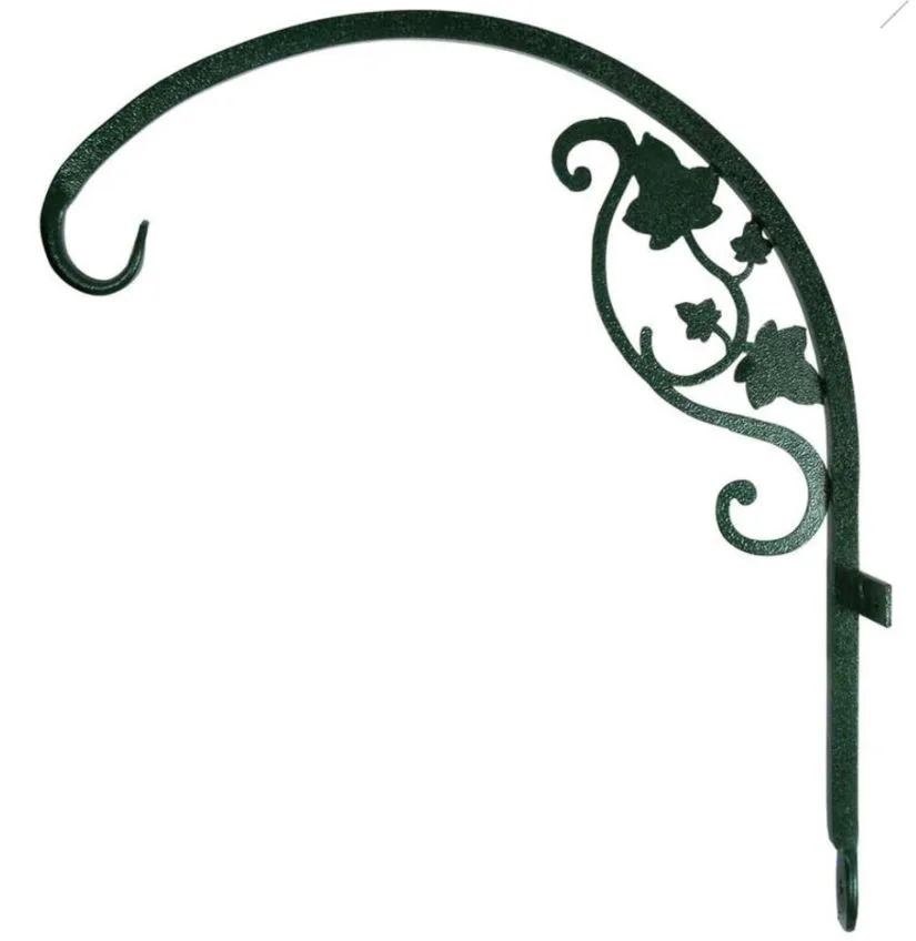 Hookery 16" Green Hanger With Scroll - Image 2