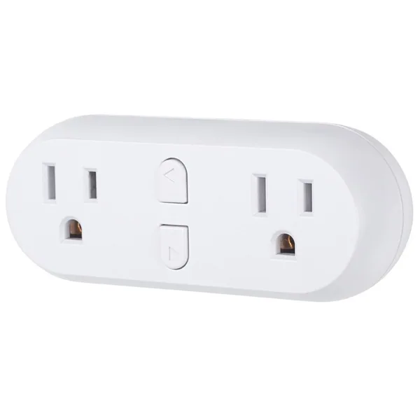 Hort 2o Dual Outlets Wi-Fi Smart Plug