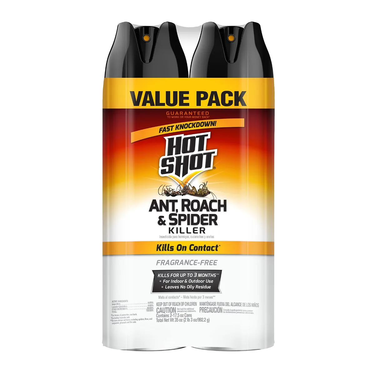 Hot Shot 17.5oz Ant Roach Spider Unscented - Image 2