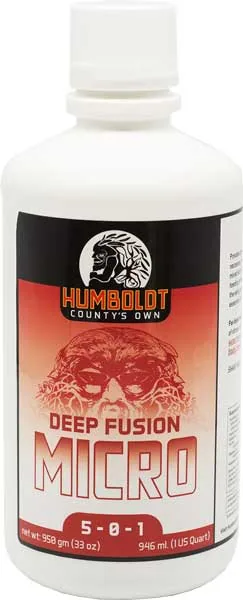 Humboldt County's Own Deep Fusion Micro - 2.5gal - Supplements & Additives - Plant Nutrient for Indoor Growing