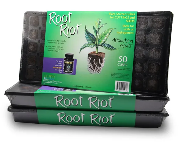 Hydrodynamics International Root Riot 50-Cell Tray