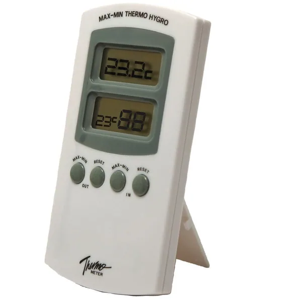Hydrofarm, HDF AA Thermometer W Hygrowmeter In/Outdoor