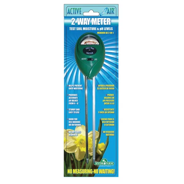 Hydrofarm, HDF Active Air 2 Way PH Moisture Meter