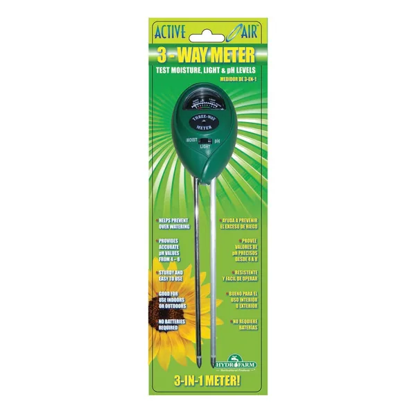 Hydrofarm, HDF Active Air 3 Way Meter
