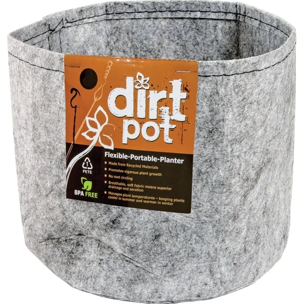 Hydrofarm, HDF Dirt Pot 1GL No Handles