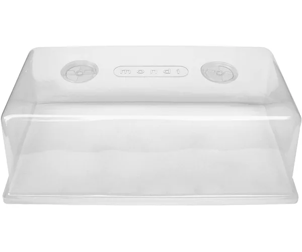 Mondi Mini Greenhouse 7" Crystal Clear w/Easy Vents