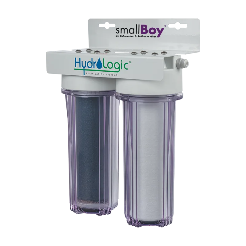 HydroLogic smallBoy Dechlorinator & Sediment System w/ KDF85 Catalytic Carbon Fi - Image 2