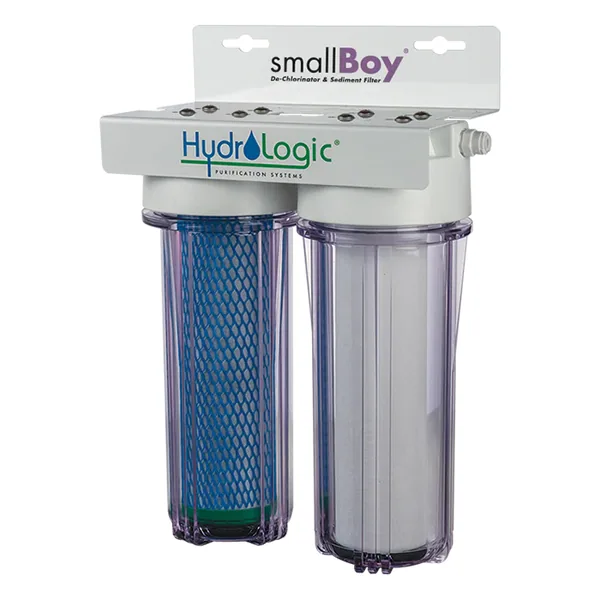 HydroLogic smallBoy Dechlorinator & Sediment System w/ KDF85 Catalytic Carbon Fi