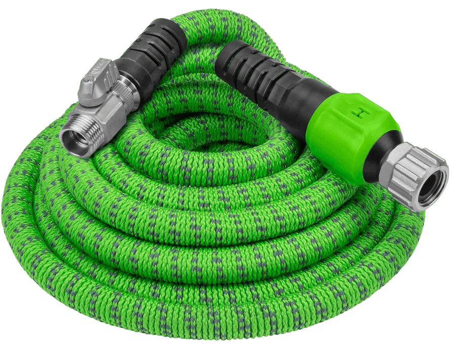 Hydrotech 3/4"x50' ProSeries Expandable Max-Flow Hose Green - Image 2