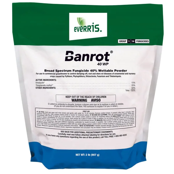 ICL Banrot 40W 2Lb ( Thiophanate methyl + Etridiazole ) — Case of 6