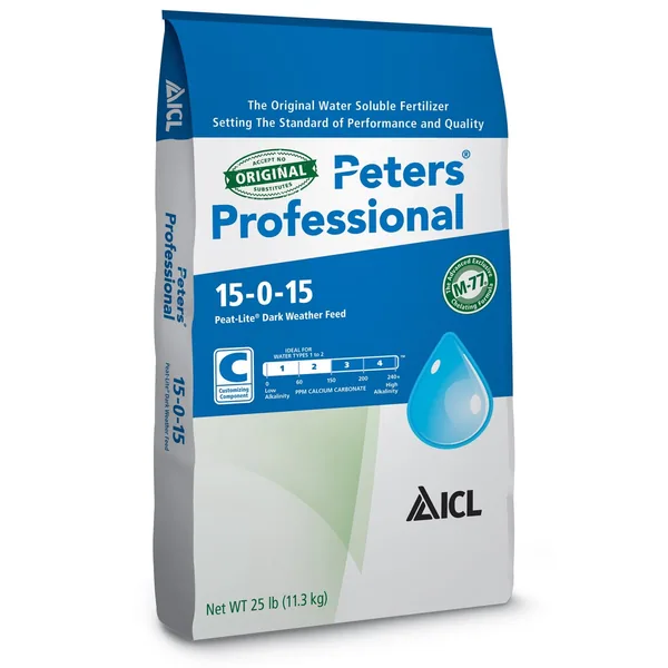 ICL Specialty Fertilizers ICL Peters 15-0-15 Dark Weather 25Lb