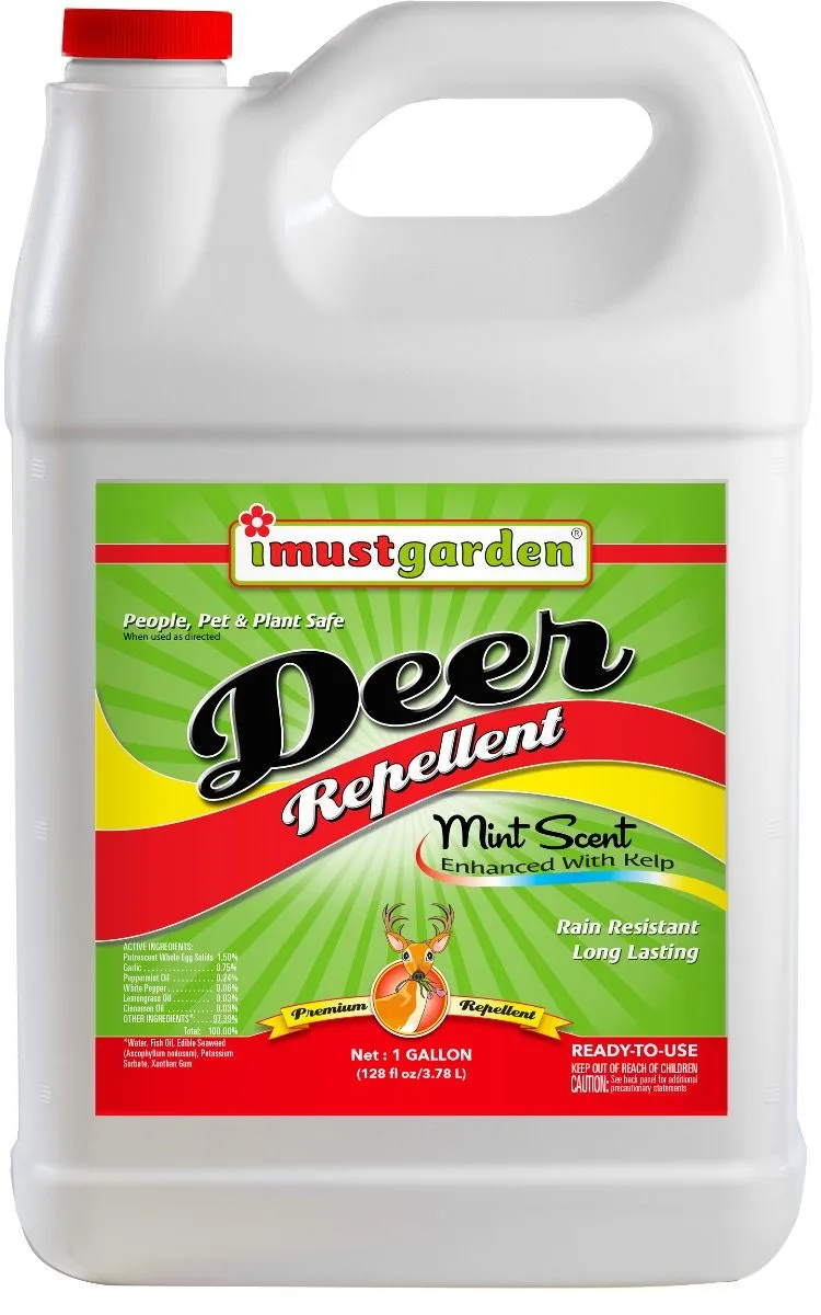 IMG 1gal Deer Repellent Mint Scent with Remote Sprayer - Image 2