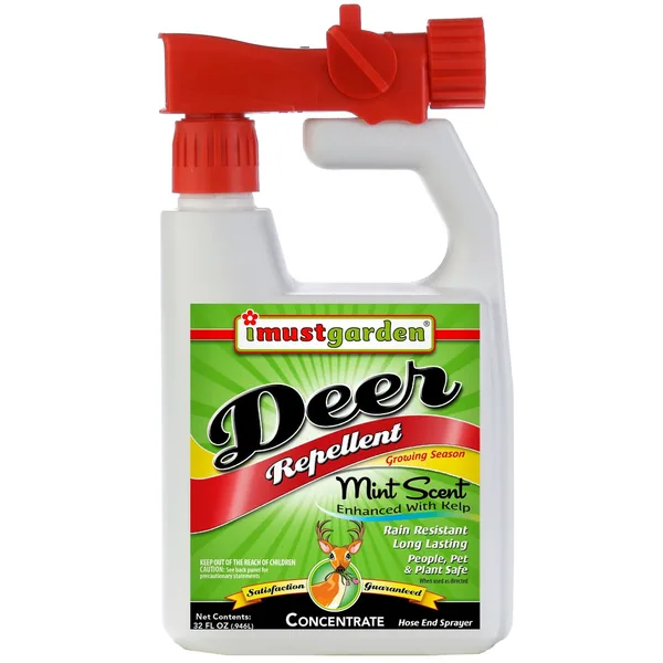 IMG 32oz Deer Repellent All Season Hose End Mint Scent Ready to Spray