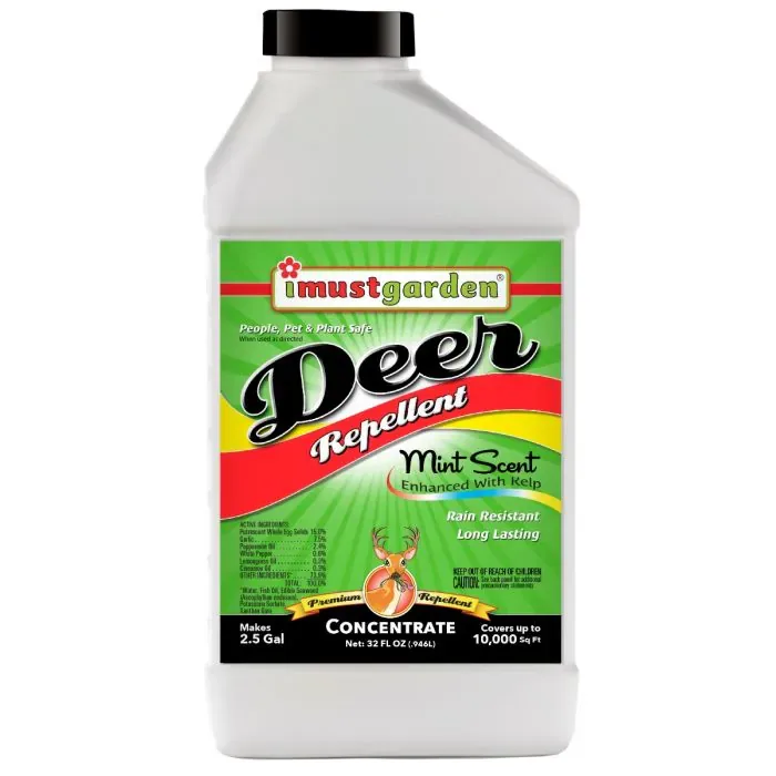 IMG 32oz Deer Repellent Growing Season Mint Scent Concentrate - Image 2