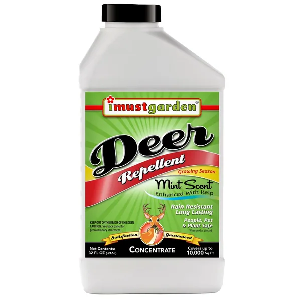 IMG 32oz Deer Repellent Growing Season Mint Scent Concentrate
