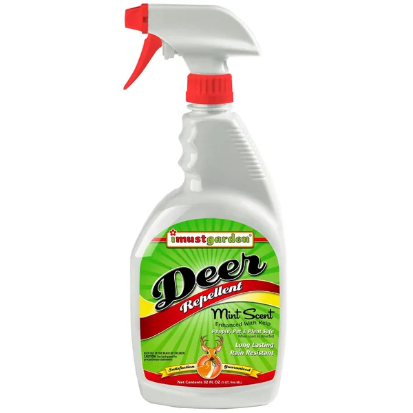 IMG 32oz Deer Repellent Growing Season Mint Scent Ready to Use