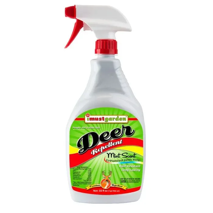 IMG 45oz Deer Repellent Growing Season Mint Scent Pump Ready to Use - Image 2