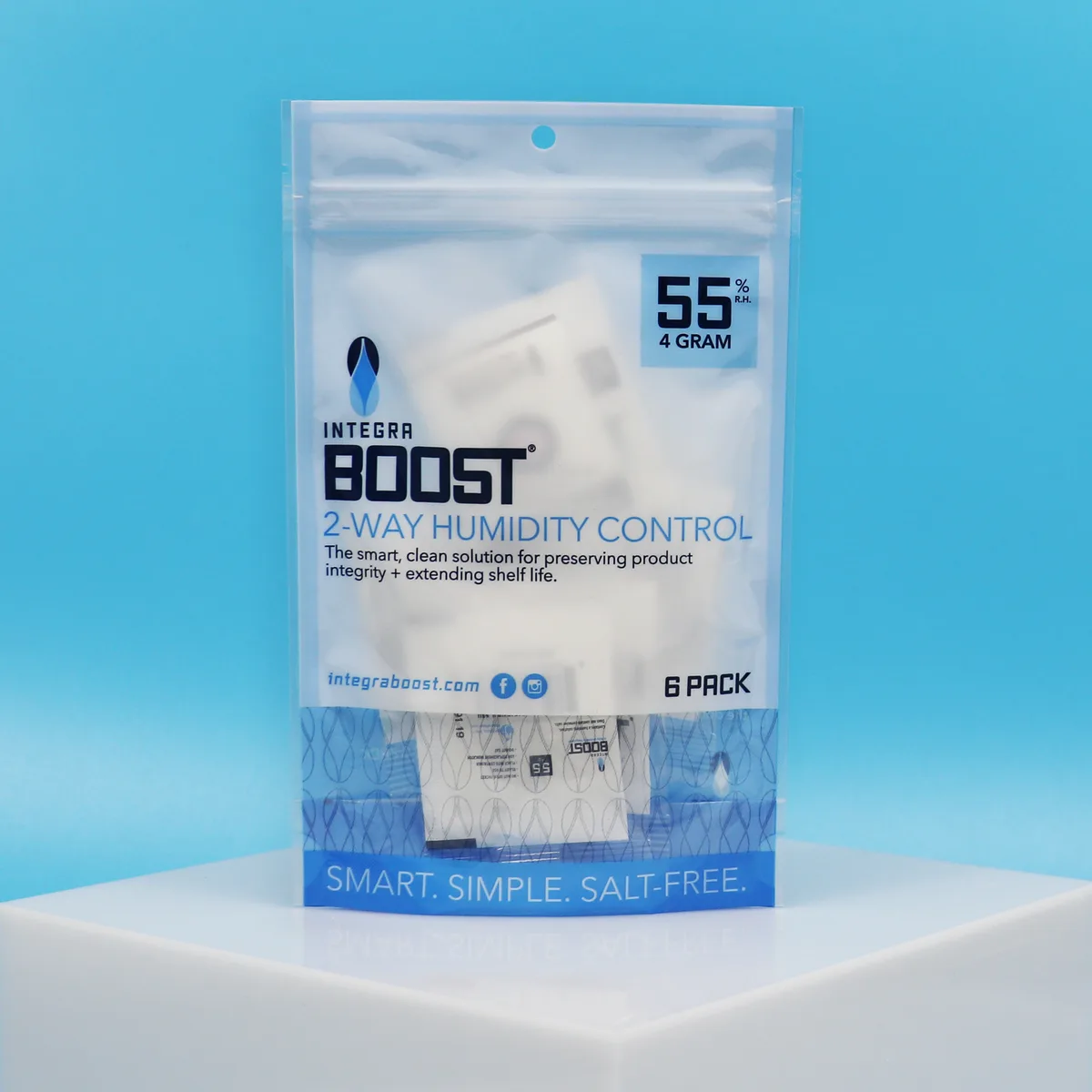 Integra Boost 4g 55% RH 2-Way Humidity Pack (Each) - Image 2