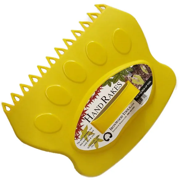 Ironwood Yellow Hand Rakes