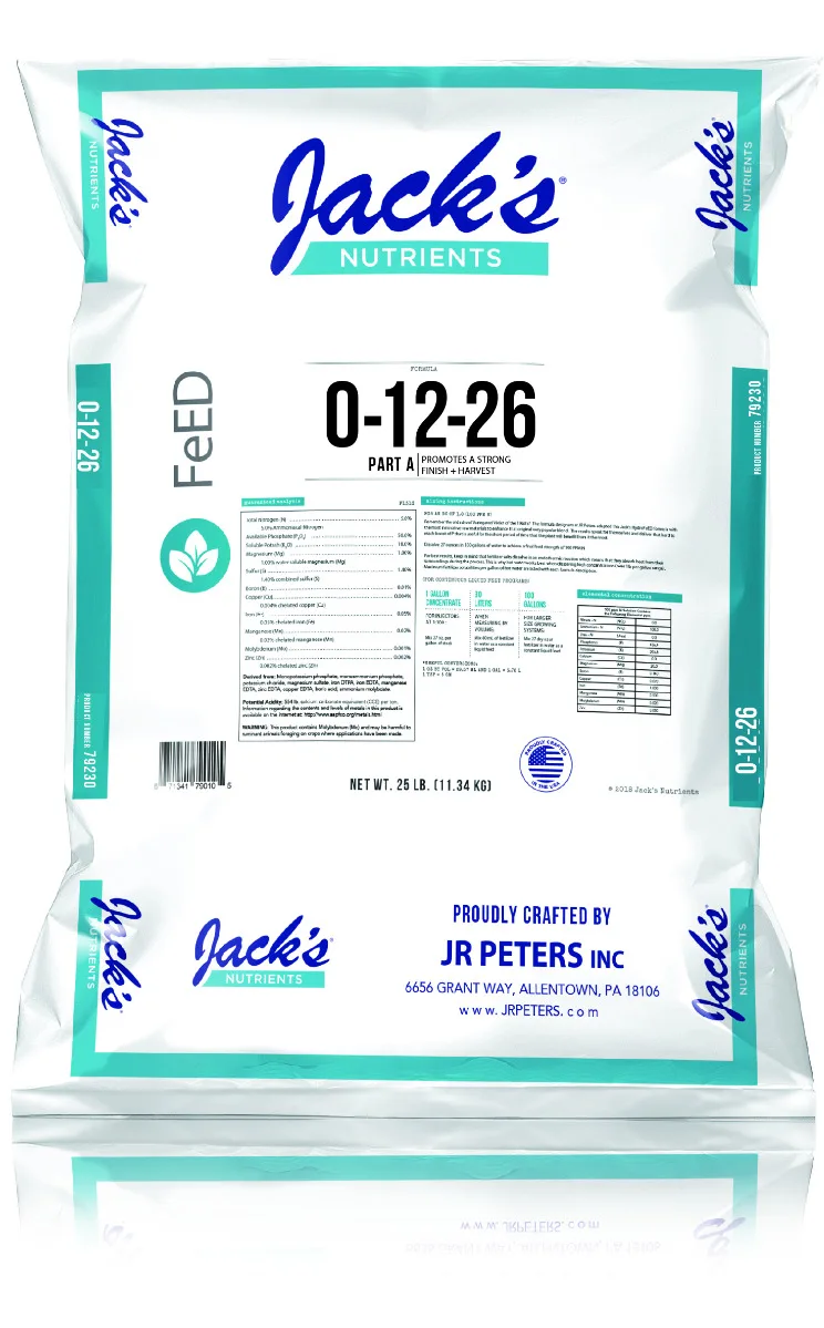 Jacks 0-12-26 Part A 25lb - Image 2
