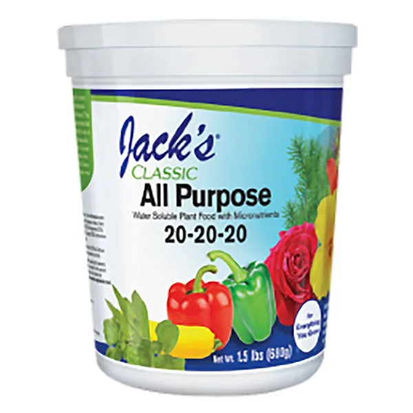 Jacks Classic 1.5 lbs All Purpose 20-20-20 Fertilizer