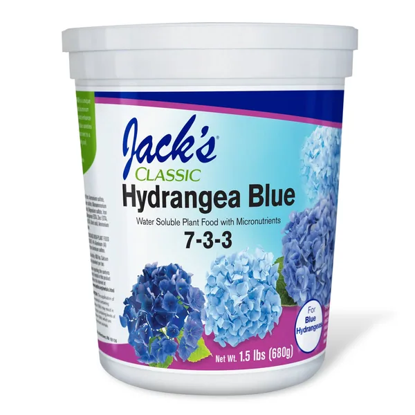 Jacks Classic 1.5 lbs Hydrangea Blue 7-3-3 Fertilizer