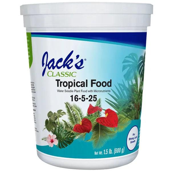 Jacks Classic 1.5 lbs Tropical Food 16-5-25
