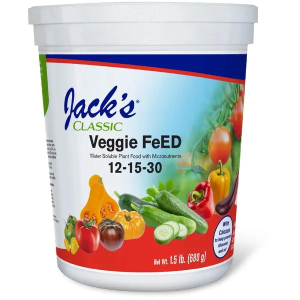 Jacks Classic 1.5 lbs Veggie FeED 12-15-30