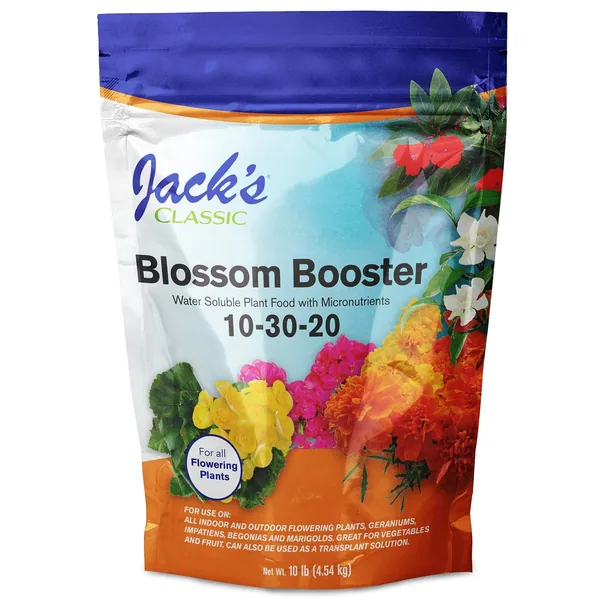 Jacks Classic 10 lbs Blossom Booster 10-30-20 Fertilizer