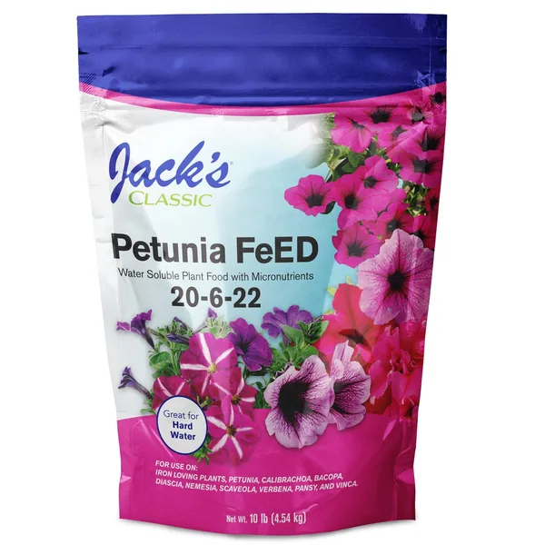 Jacks Classic 10 lbs Petunia FeED 20-6-22
