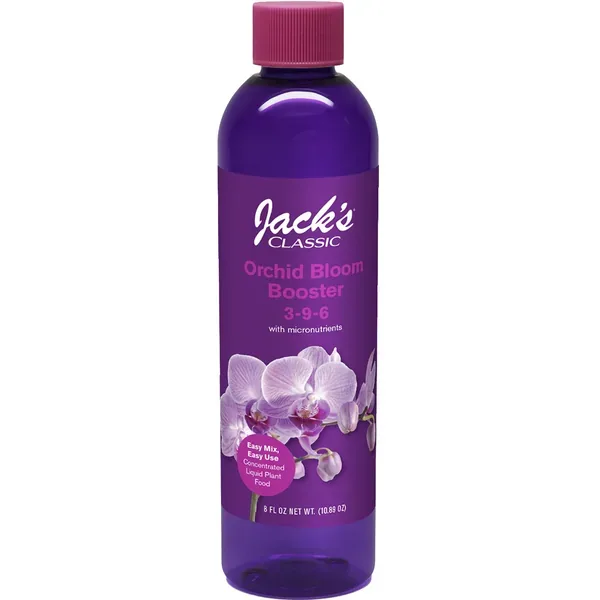 Jacks Classic 8oz Liquid Orchid Bloom Booster 3-9-6 - Image 2